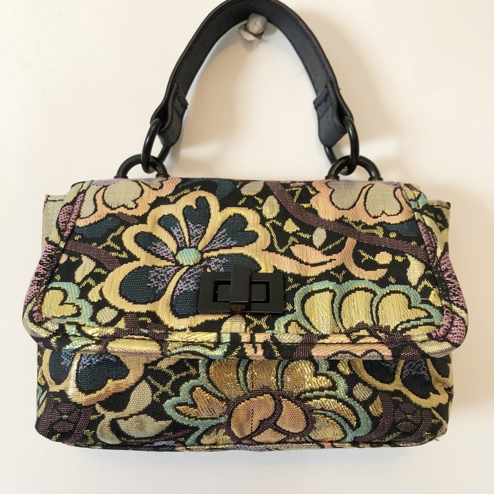 EUC Steve Madden colorful brocade mini bag